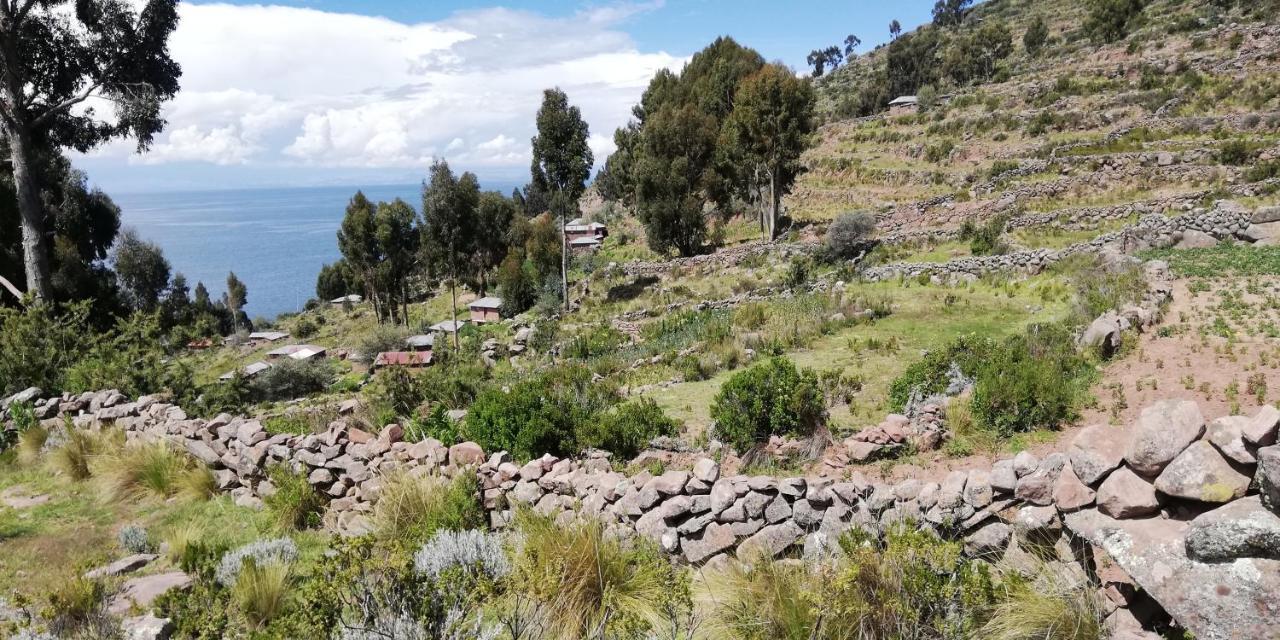 Taquile Hospedaje Mario Huillanopampa Buitenkant foto